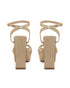 Plataforma Oro Ankle Strap Nudo 29-519